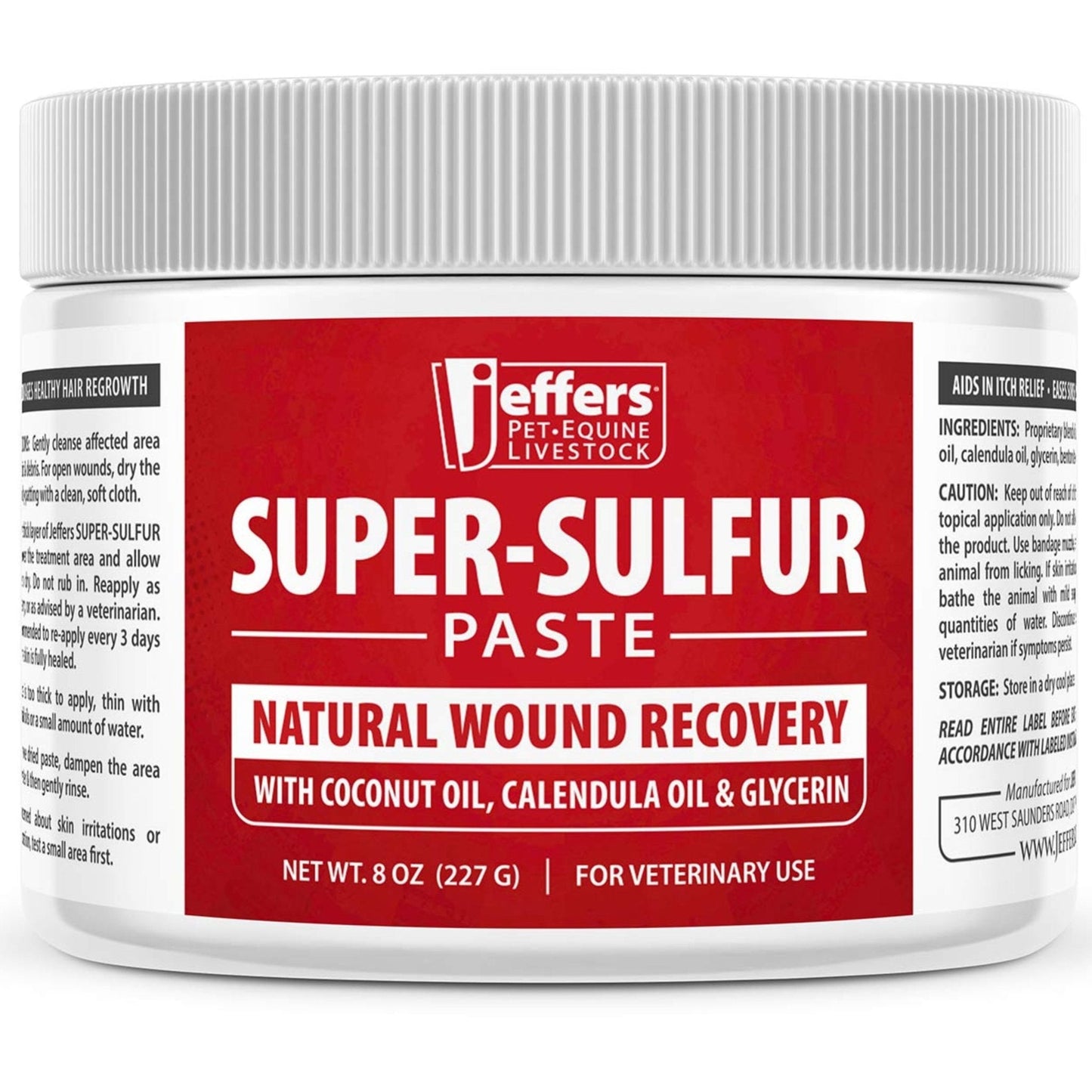 Super-Sulfur Skin & Wound Healing Paste for Pets, Horses, & Livestock