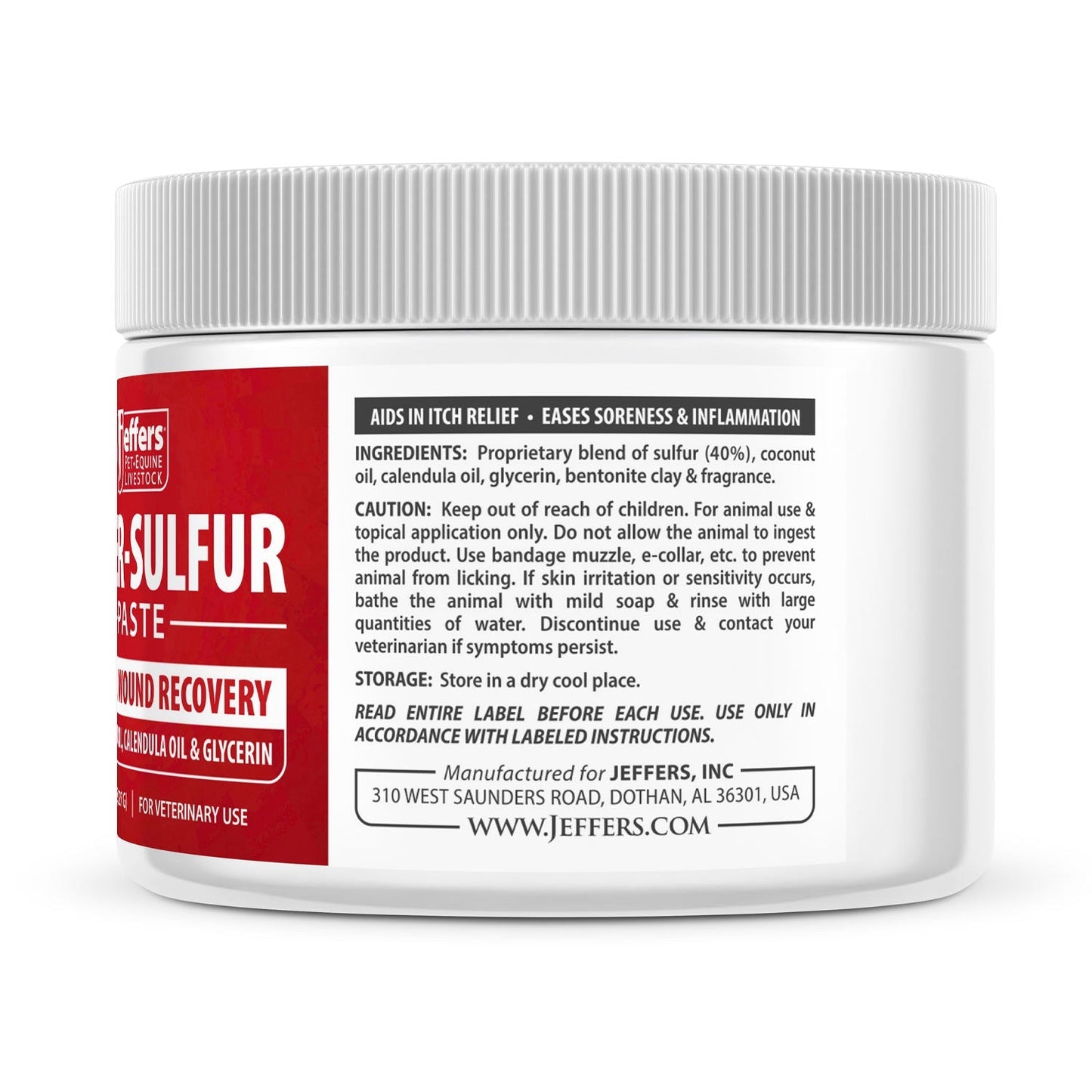 Super-Sulfur Skin & Wound Healing Paste for Pets, Horses, & Livestock