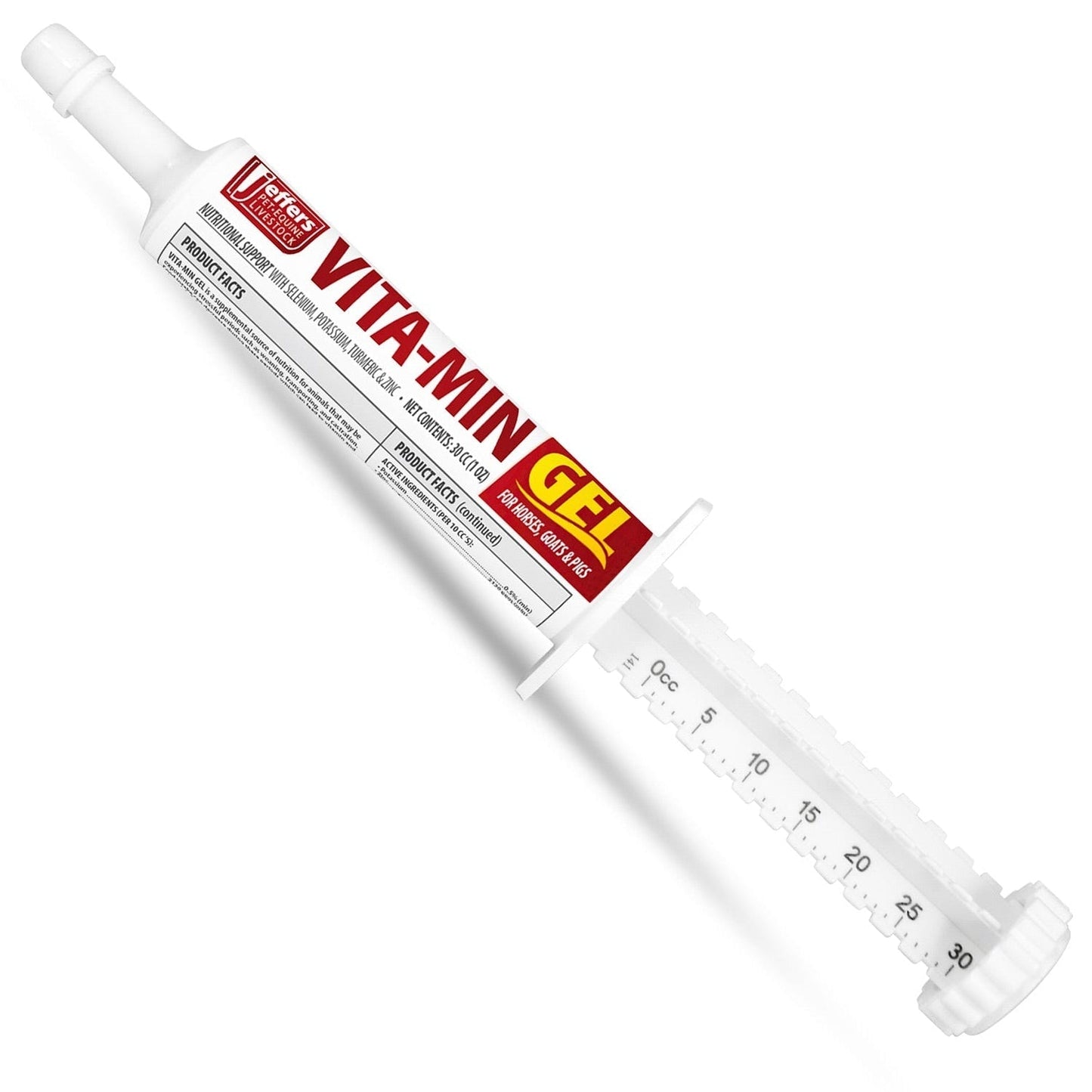 Vita-Min Gel with Vit E & B12 for Cattle, Horses, Sheep, Goats & Swine