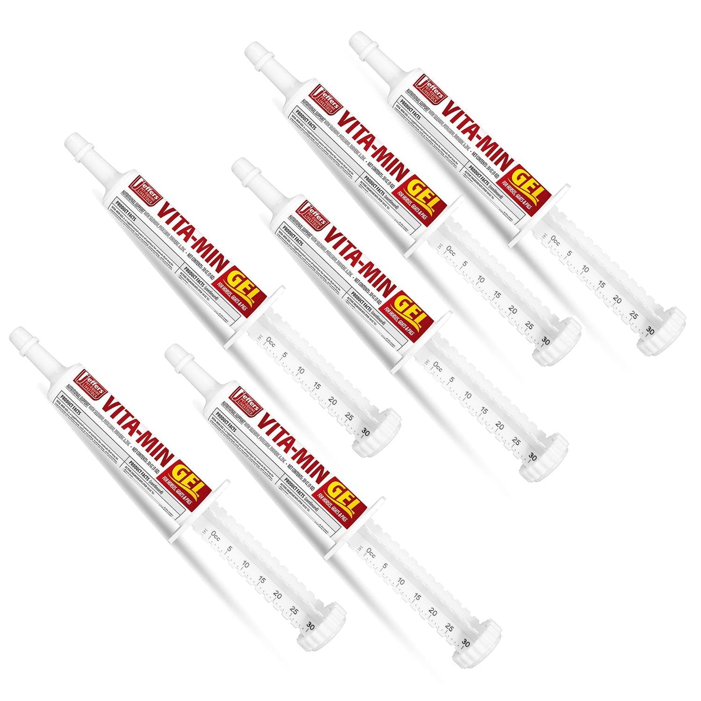 Vita-Min Gel with Vit E & B12 for Cattle, Horses, Sheep, Goats & Swine