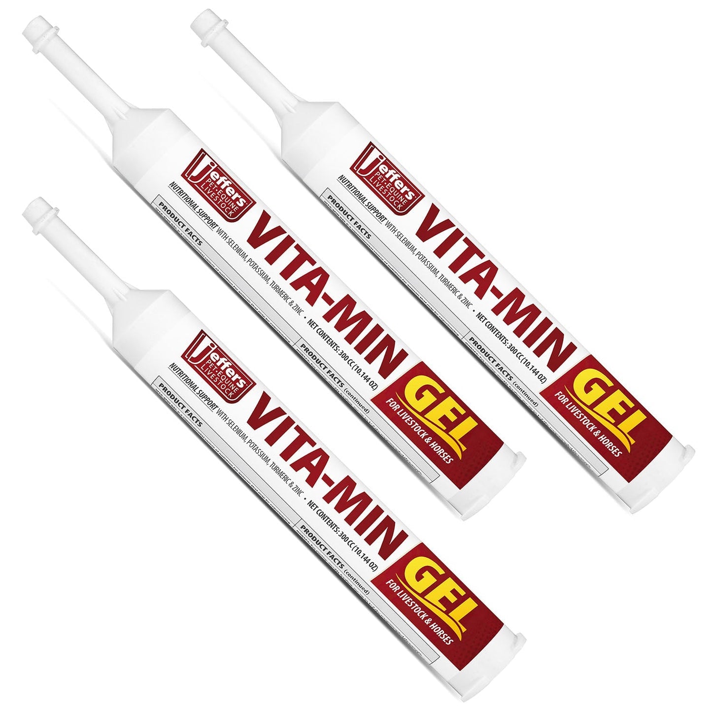 Vita-Min Gel with Vit E & B12 for Cattle, Horses, Sheep, Goats & Swine