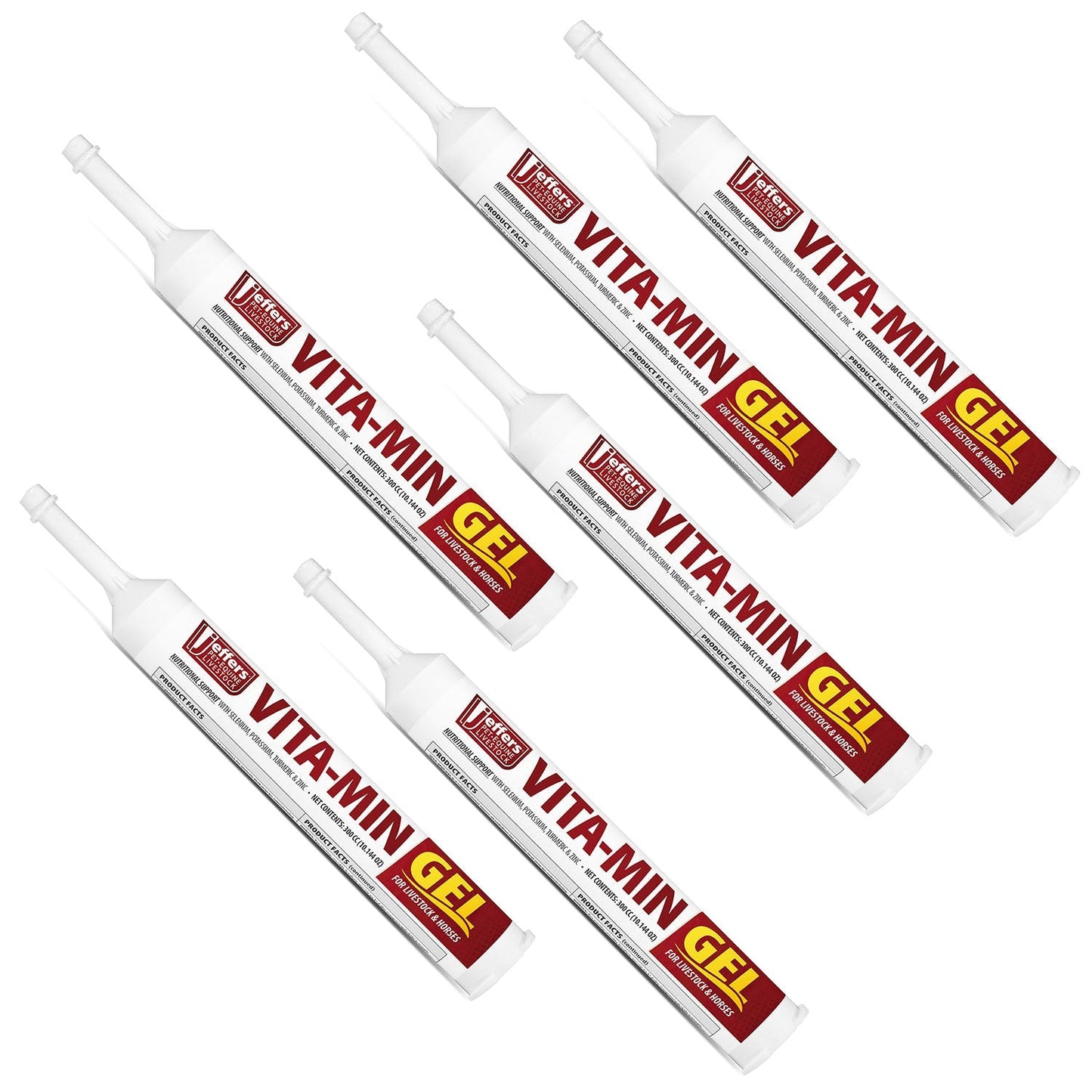 Vita-Min Gel with Vit E & B12 for Cattle, Horses, Sheep, Goats & Swine