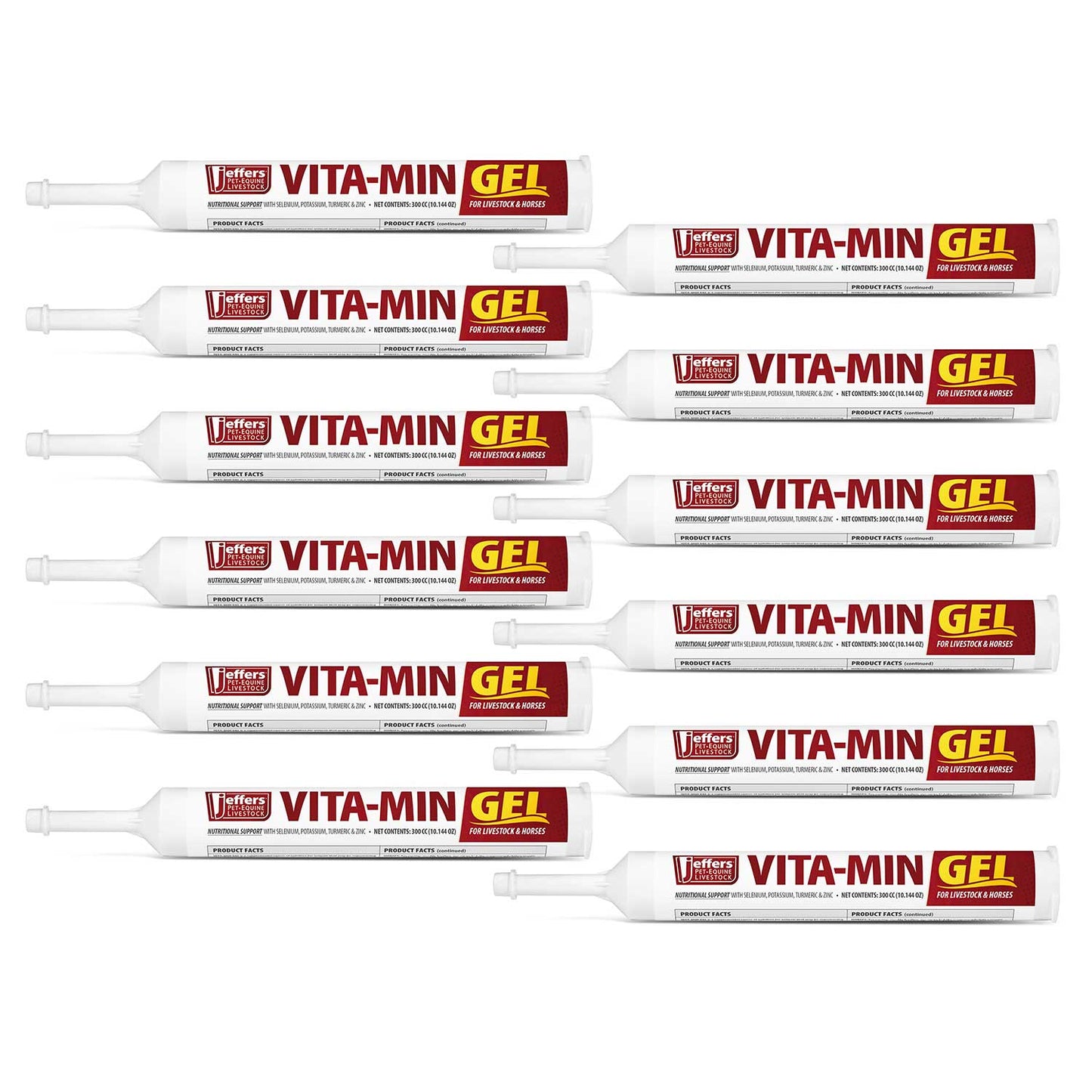 Vita-Min Gel with Vit E & B12 for Cattle, Horses, Sheep, Goats & Swine